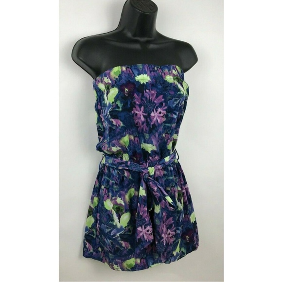 BB Dakota Keeran Blue Purple Green Floral Jumper - Picture 4 of 7